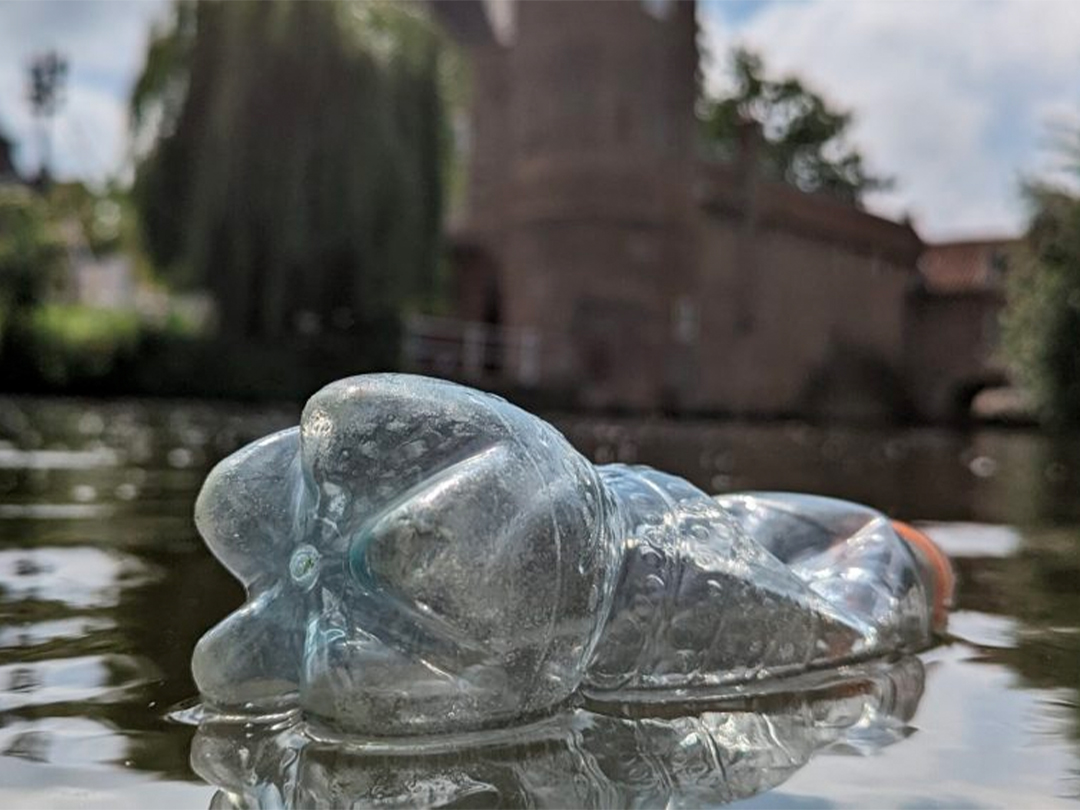 HHNK-proef 'vangt' plastic uit water