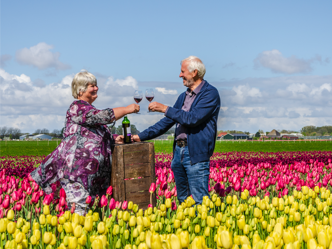 Laat unieke foto’s maken tussen de tulpen op 18 en 19 april