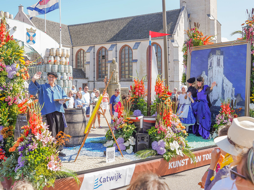Muzikaal Bloemenonthaal bij Flower Parade Rijnsburg
